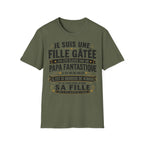 T-Shirt Papa Fantastique Né En Juillet