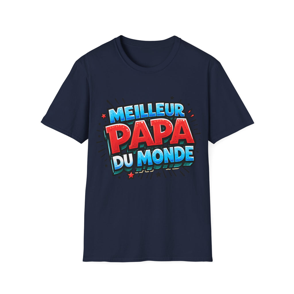 T-Shirt Meilleur Papa Du Monde