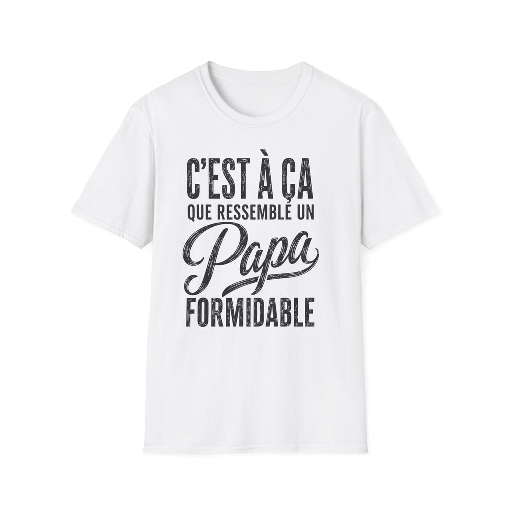 T-Shirt Papa Formidable