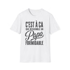 T-Shirt Papa Formidable