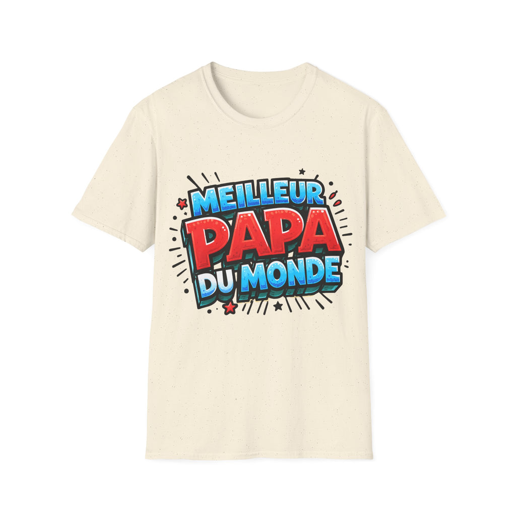 T-Shirt Meilleur Papa Du Monde