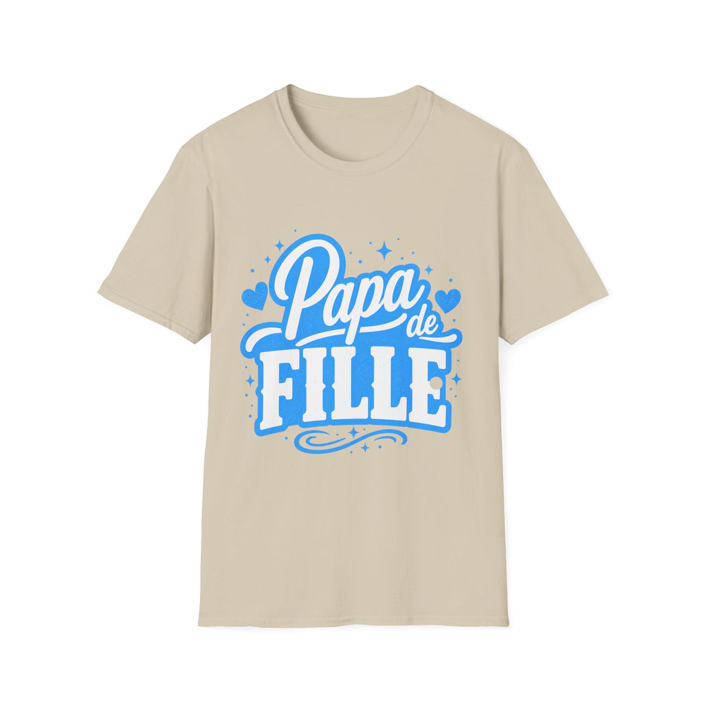 T-Shirt Papa De Fille