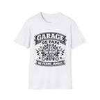 T-Shirt Garage De Papa Ne Ferme Jamais