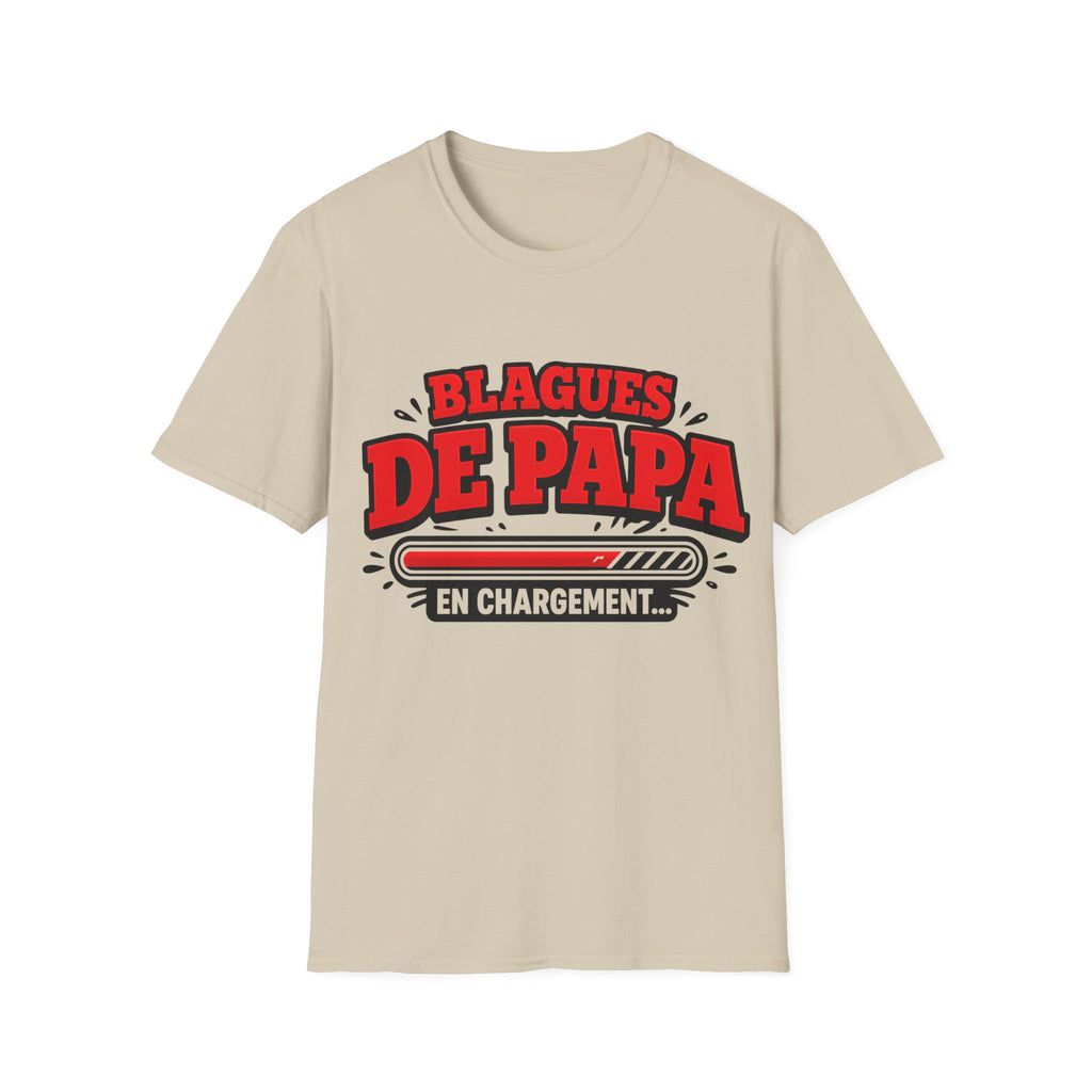 T-Shirt Blague Papa En Chargement