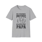 T-Shirt Mes Personnes Préférées M'appellent Papa