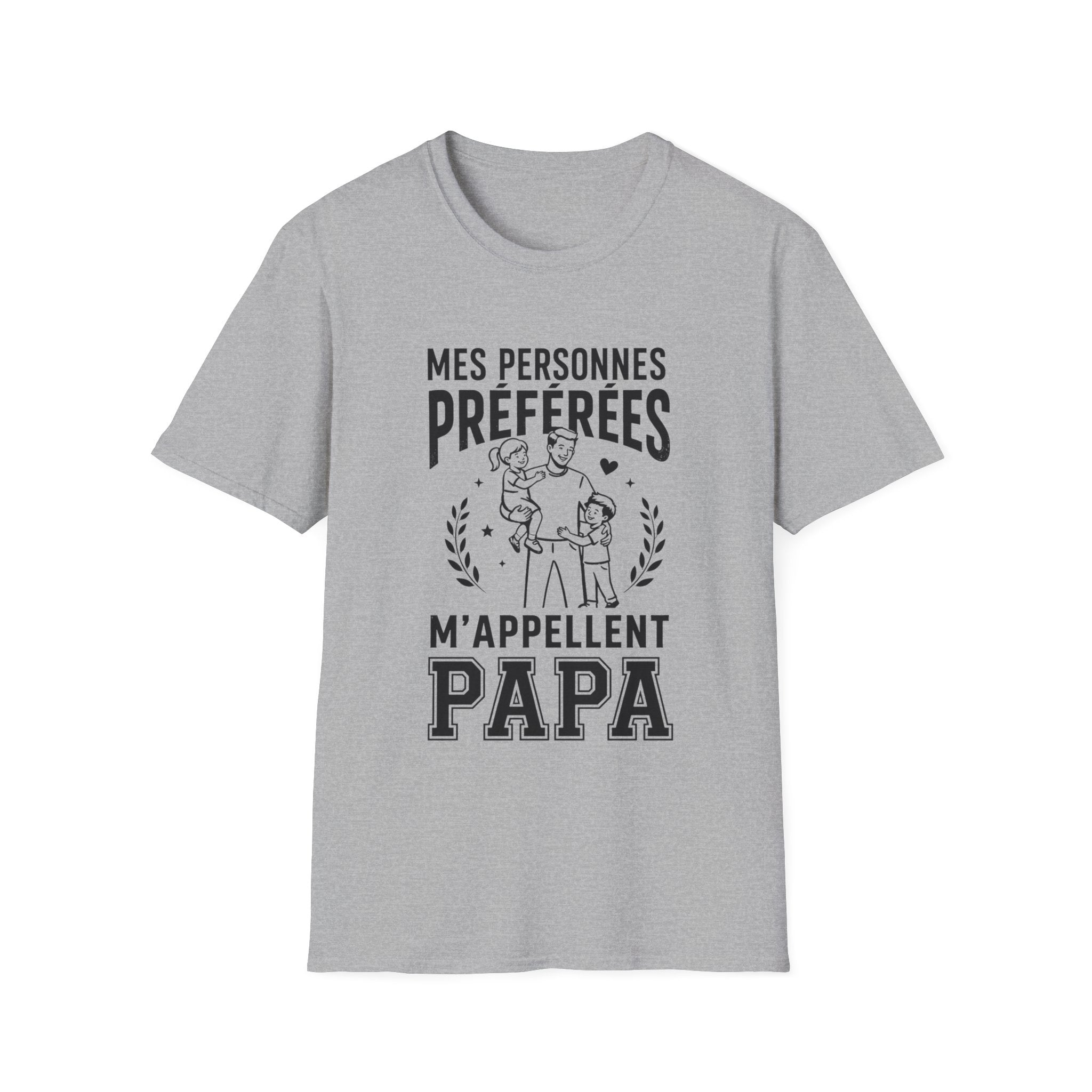 T-Shirt Mes Personnes Préférées M'appellent Papa
