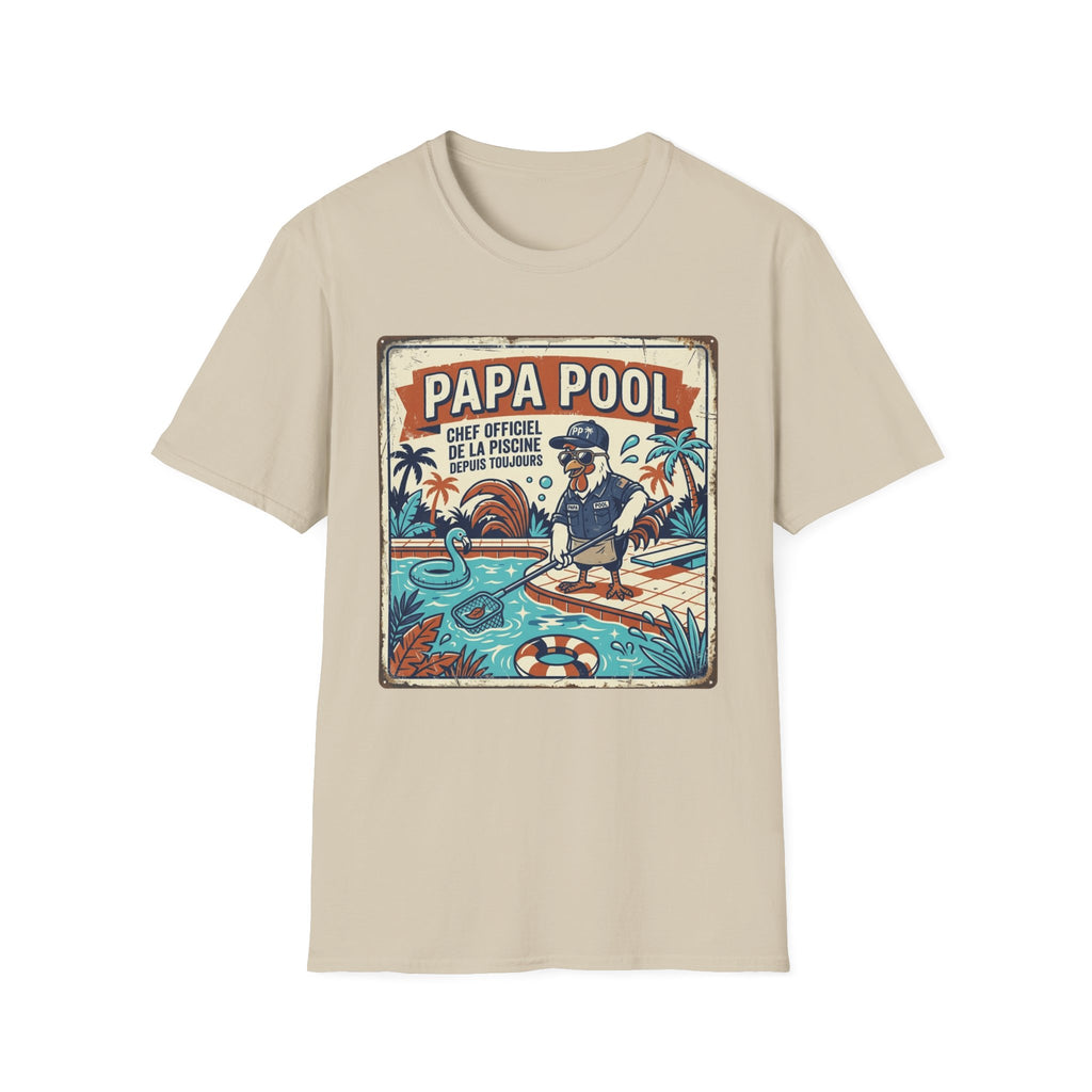 T-Shirt Papa Pool 2