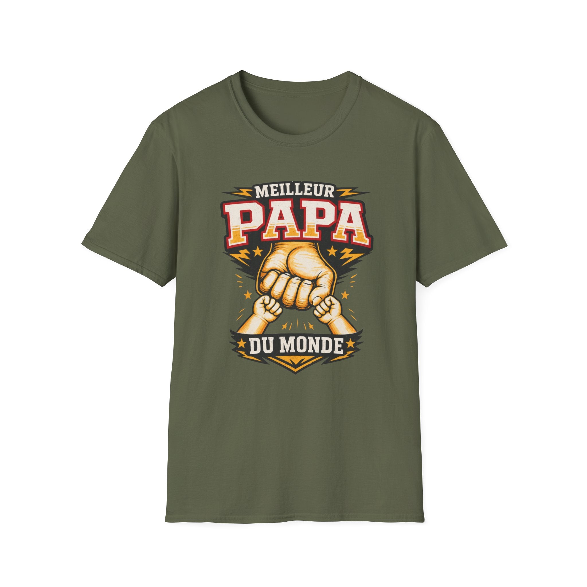 T-Shirt Meilleur Papa Du Monde