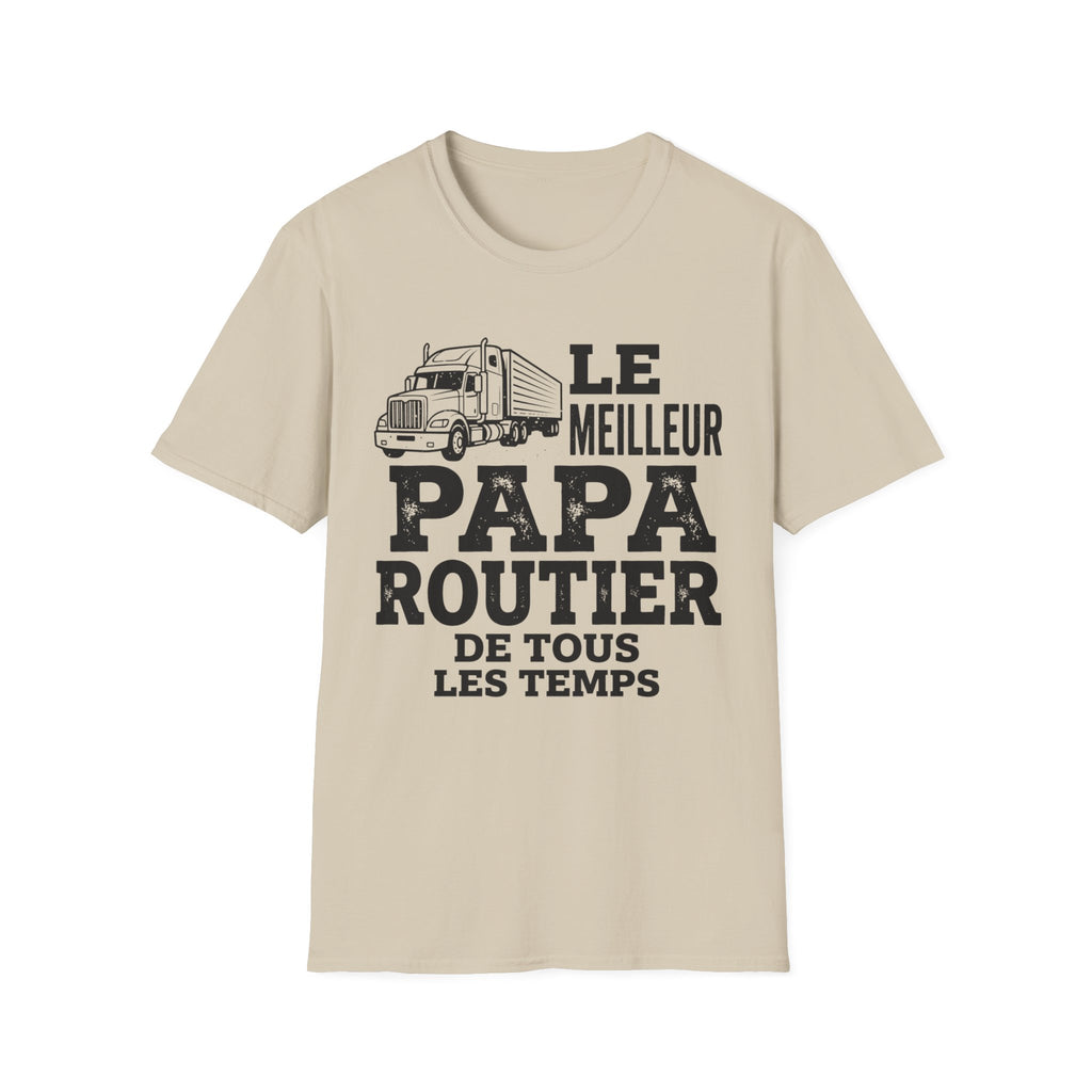 T-Shirt Meilleur Papa Routier