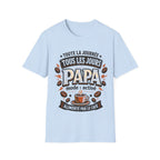 T-Shirt Papa Mode Activé Alimenté Par Le Café