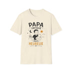 T-Shirt Papa Fatigué Mais Heureux