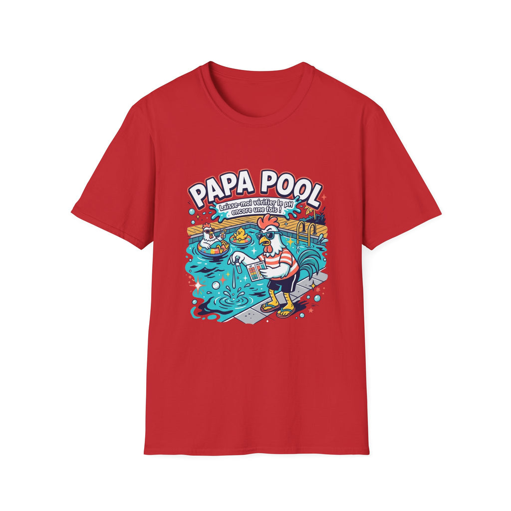 T-Shirt Papa Pool 1