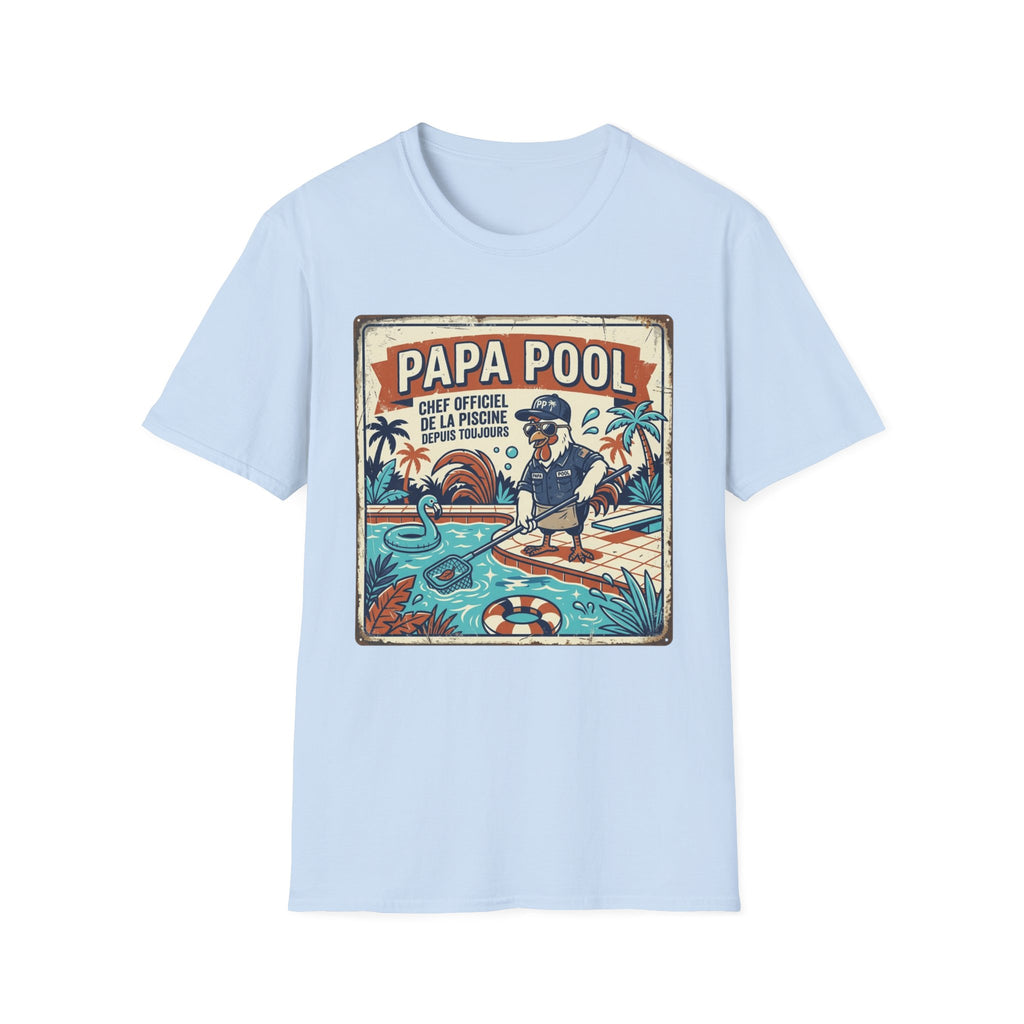 T-Shirt Papa Pool 2