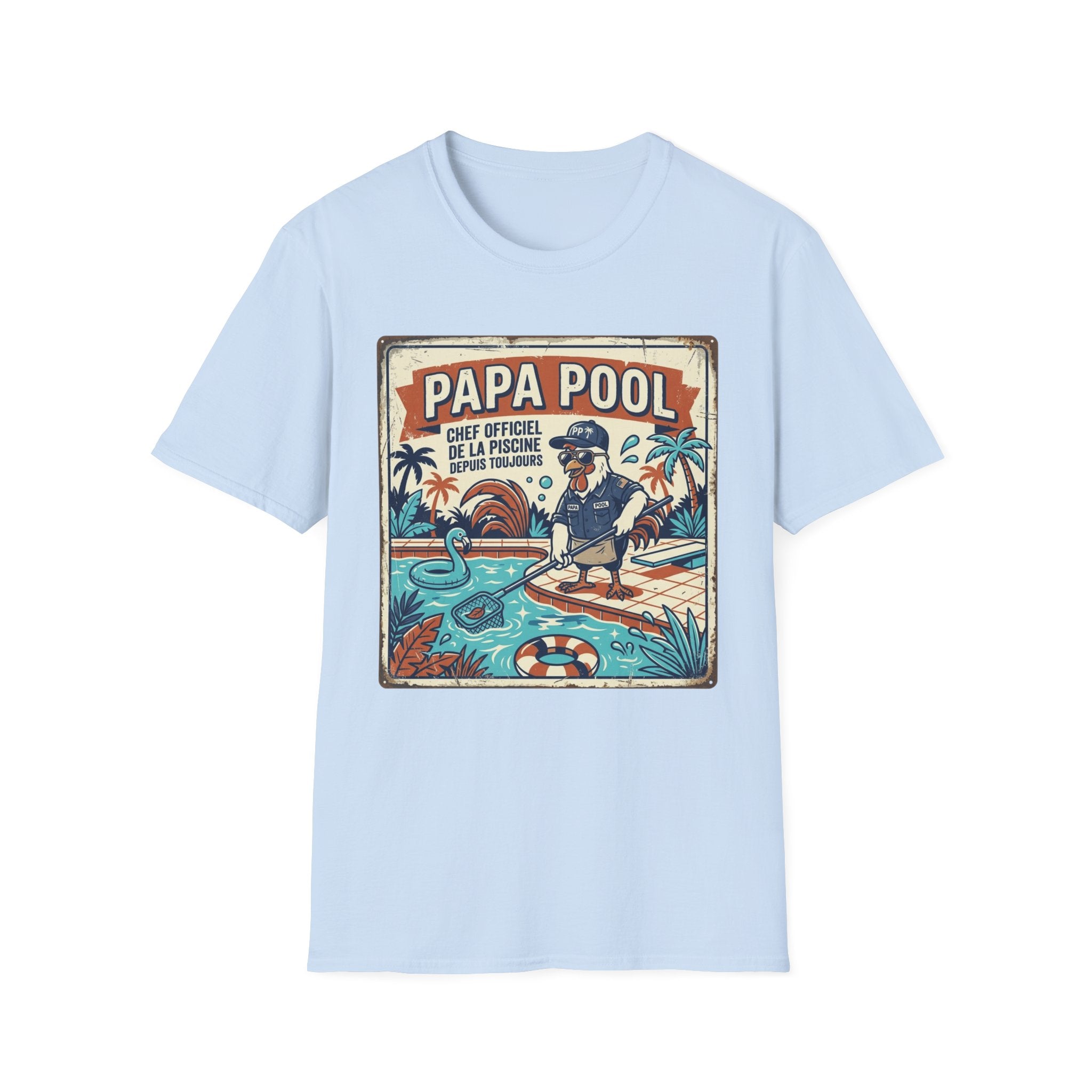 T-Shirt Papa Pool 2
