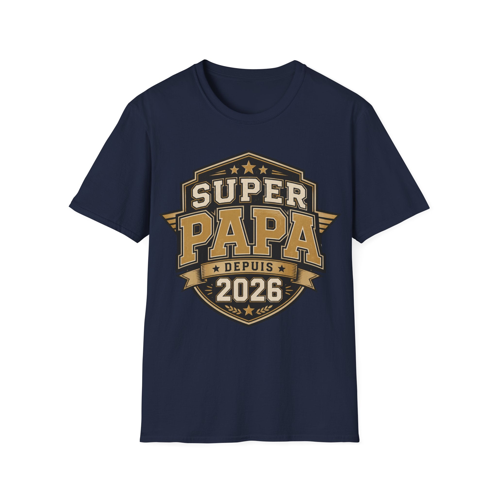 T-Shirt Super Papa Depuis 2026
