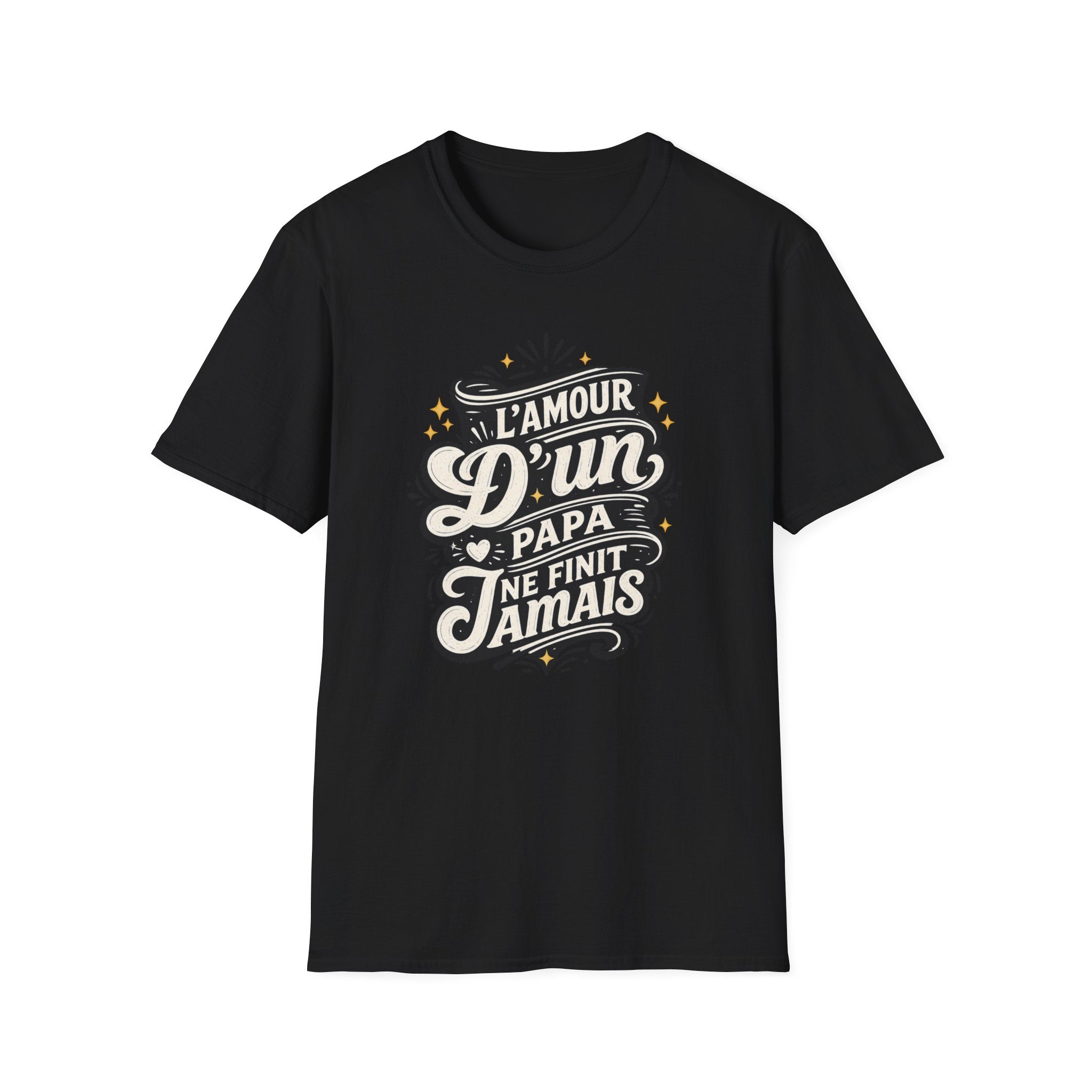 T-Shirt L'amour D'un Papa Ne Finit Jamais