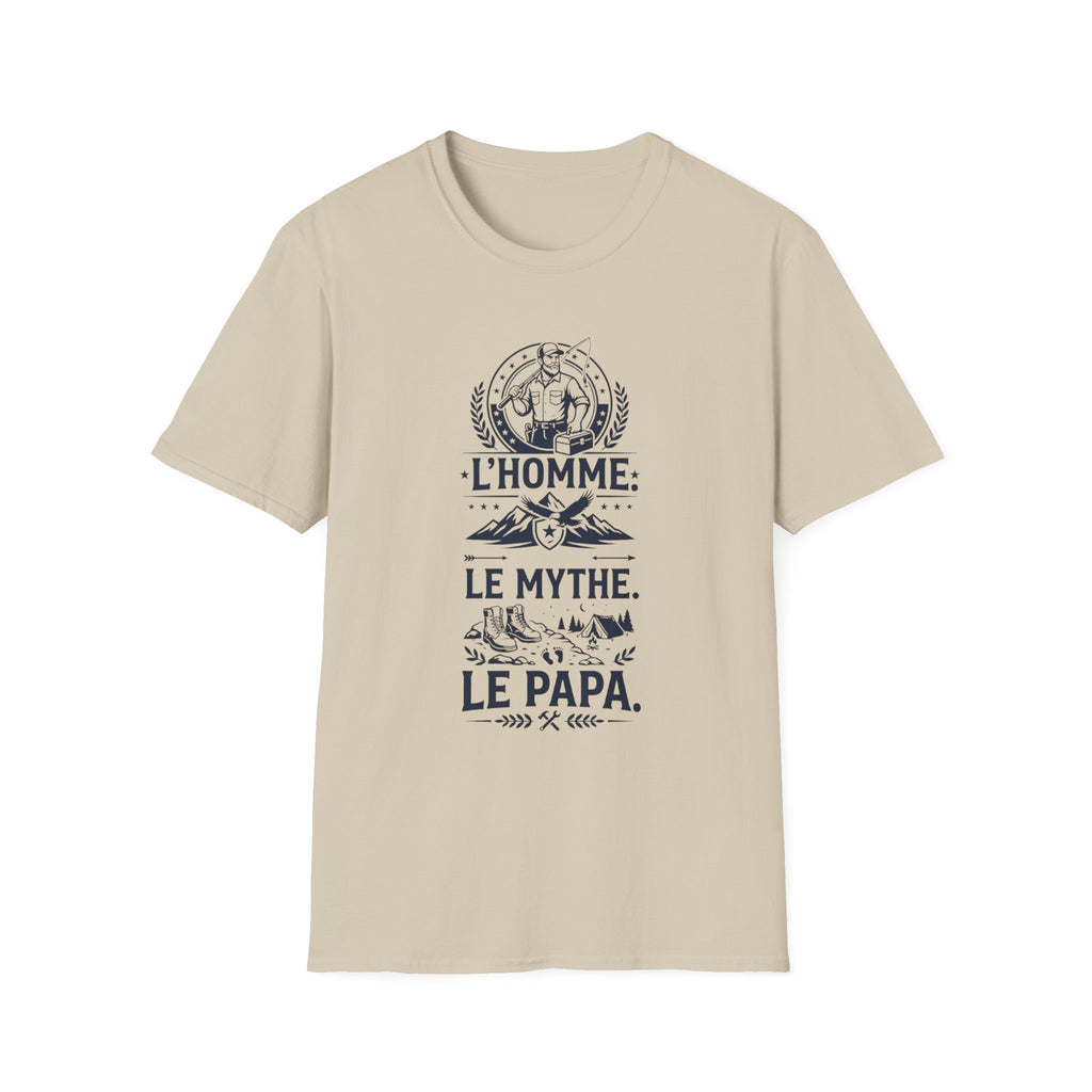 T-Shirt L'homme Le Mythe Le Papa