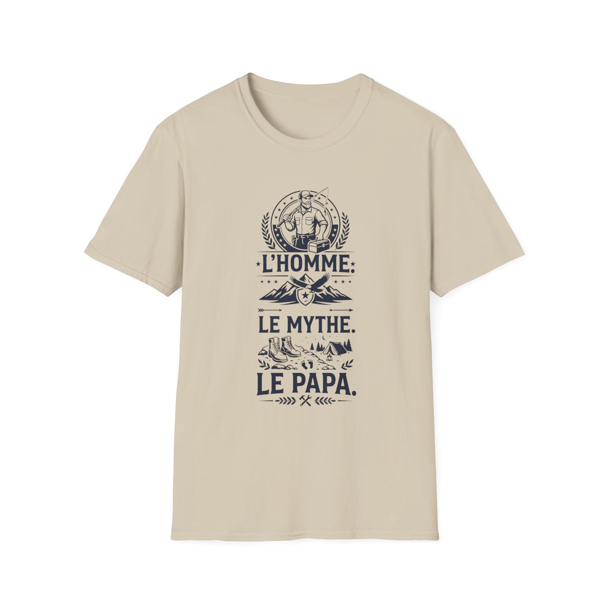 T-Shirt L'homme Le Mythe Le Papa