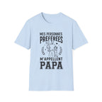 T-Shirt Mes Personnes Préférées M'appellent Papa