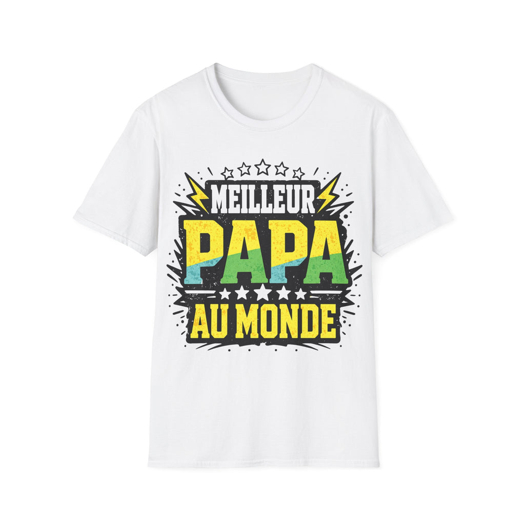 T-Shirt Meilleur Papa Au Monde