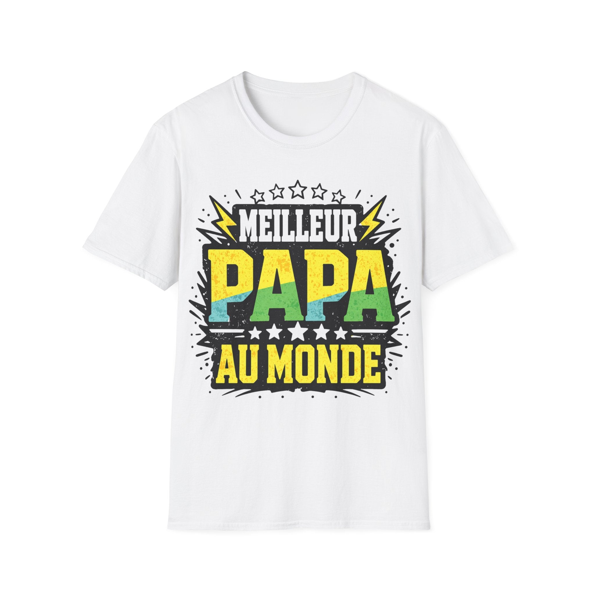 T-Shirt Meilleur Papa Au Monde