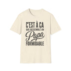 T-Shirt Papa Formidable