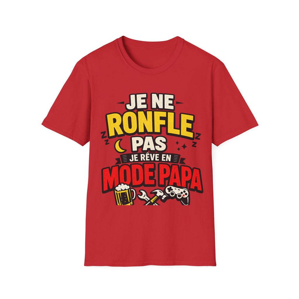 T-Shirt Je Rêve En Mode Papa