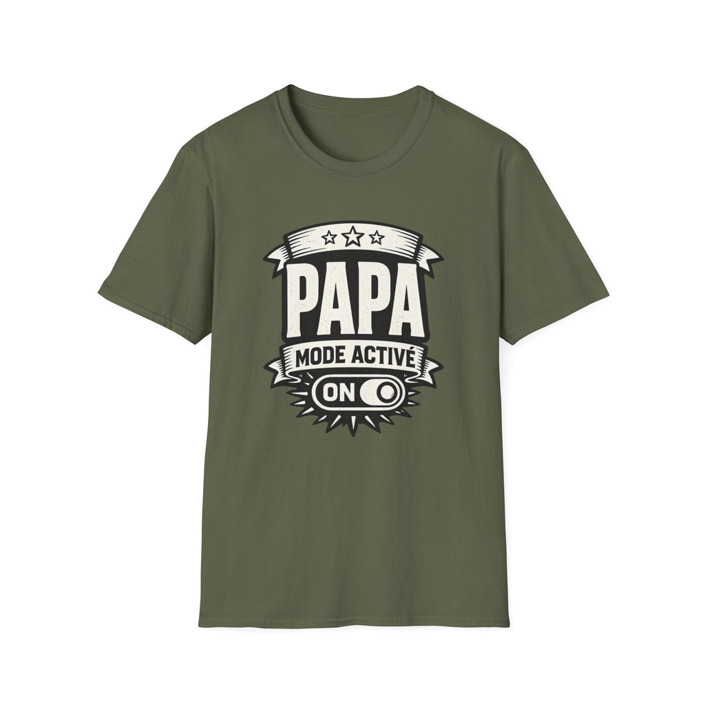 T-Shirt Papa Mode Activé On