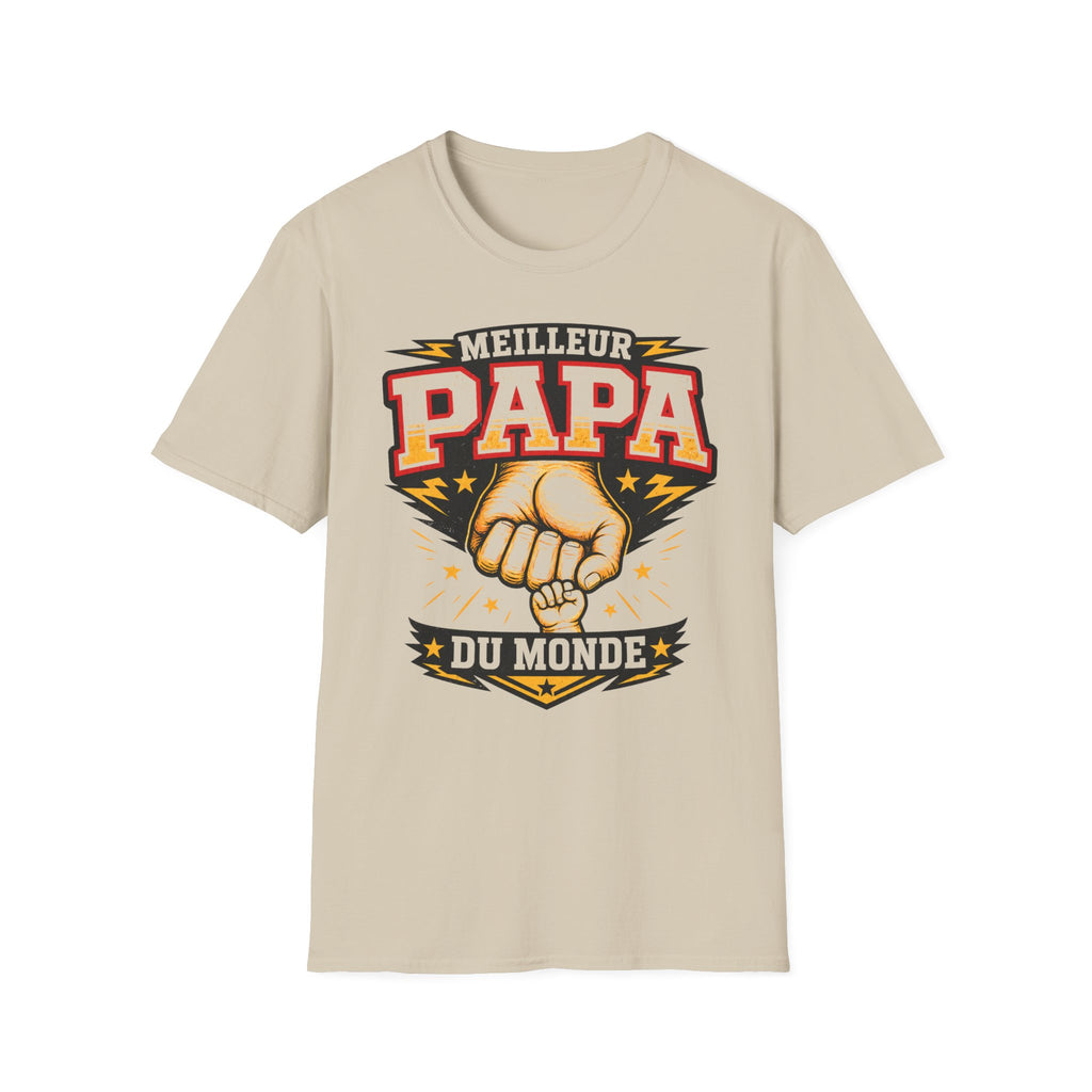 T-Shirt Meilleur Papa Du Monde