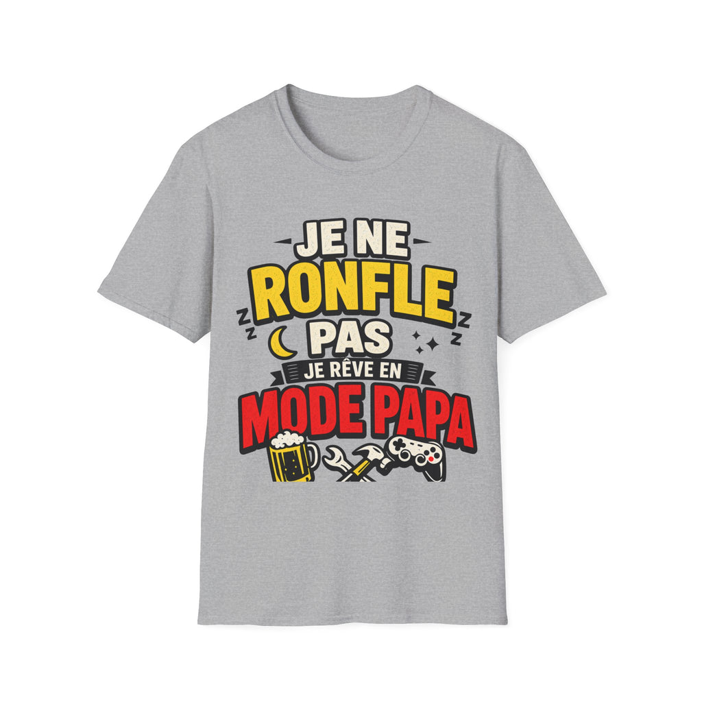 T-Shirt Je Rêve En Mode Papa