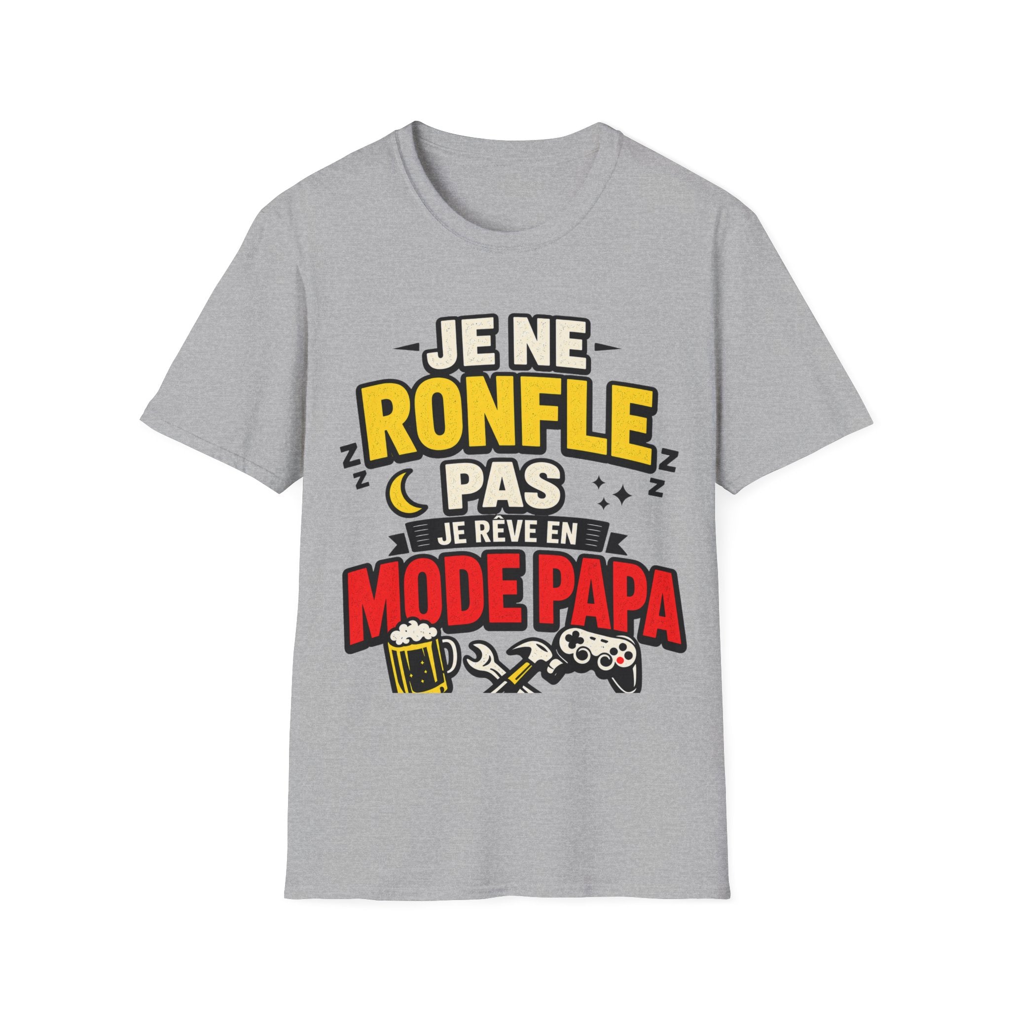 T-Shirt Je Rêve En Mode Papa