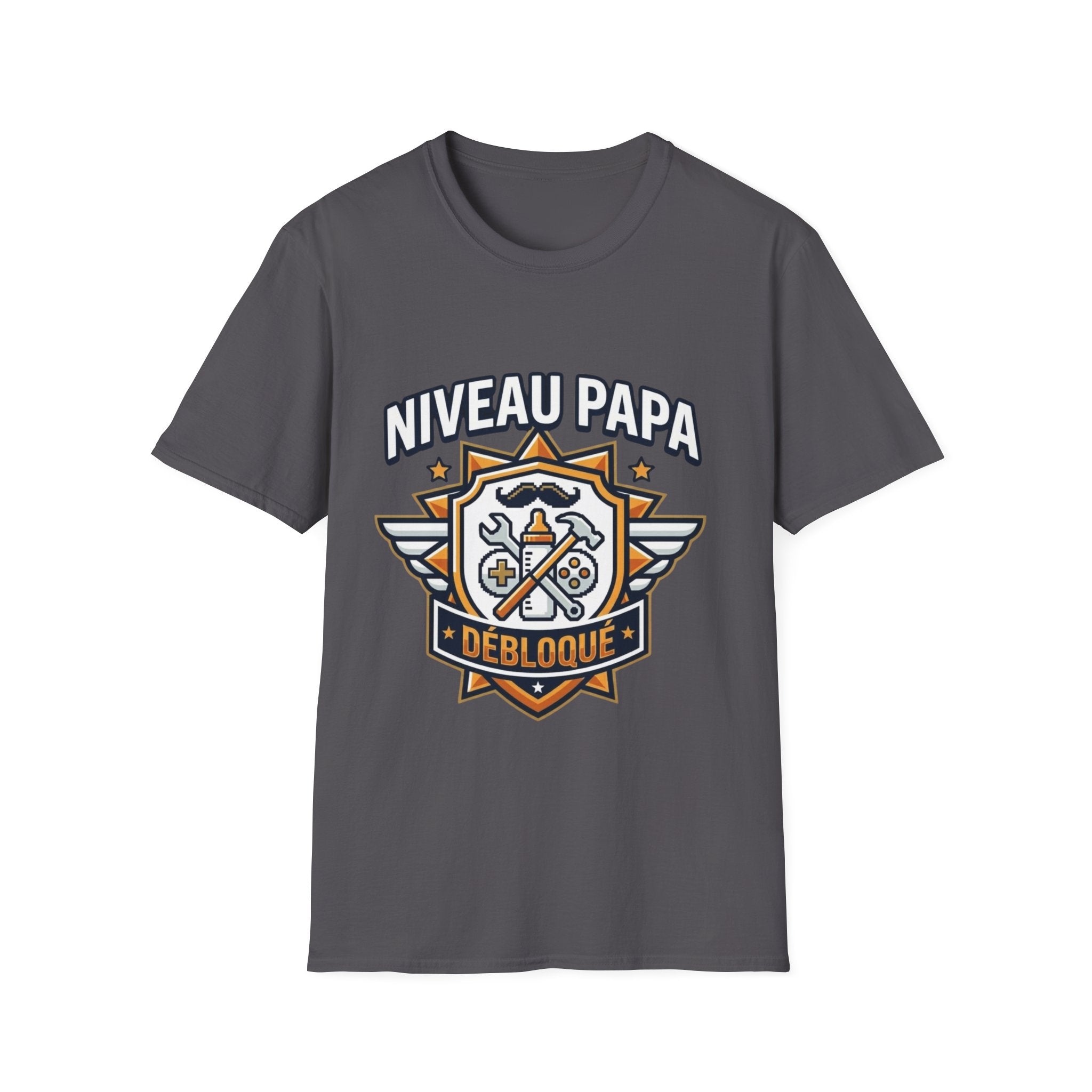 T-Shirt Niveau Papa Débloqué