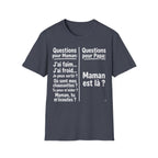 T-Shirt Comparaison Maman Papa
