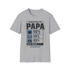 T-Shirt Composition d'un Papa