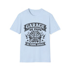 T-Shirt Garage De Papa Ne Ferme Jamais