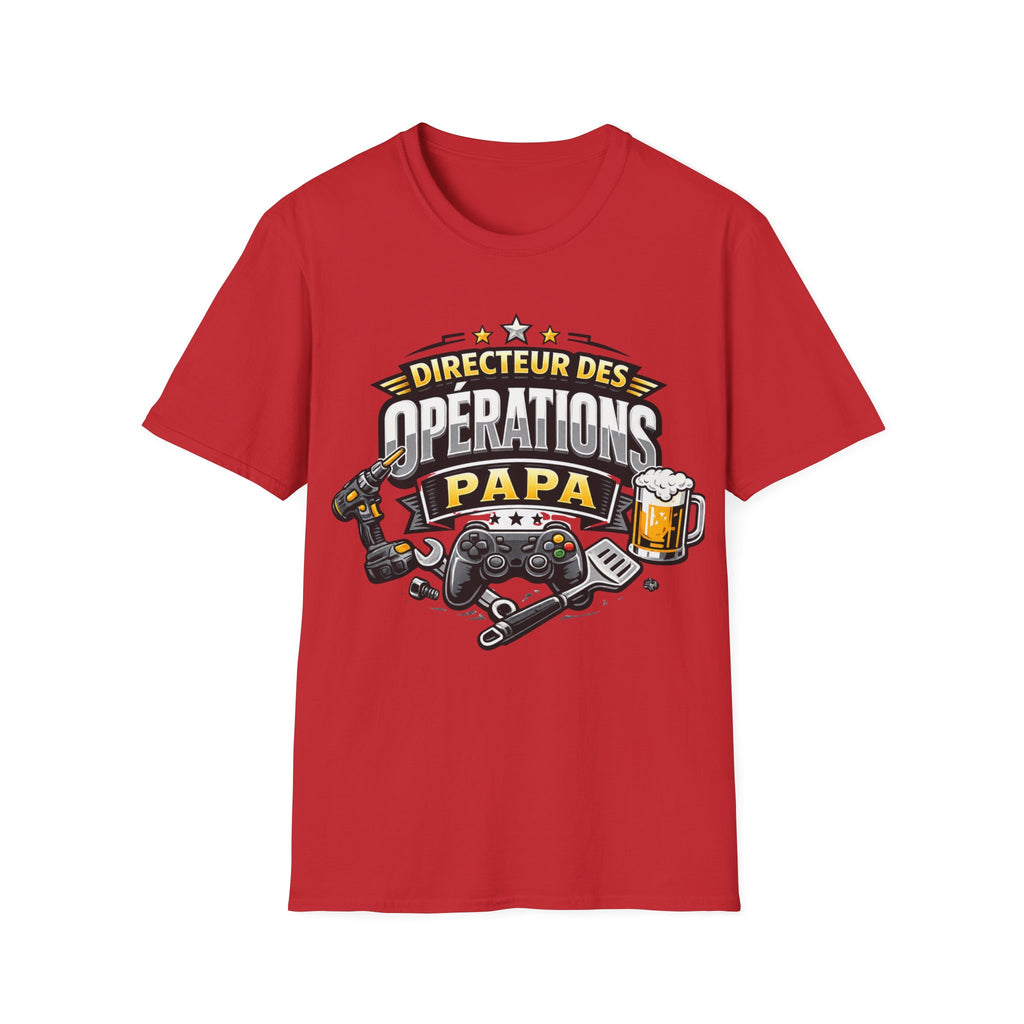 T-Shirt Papa Directeur Des Opérations
