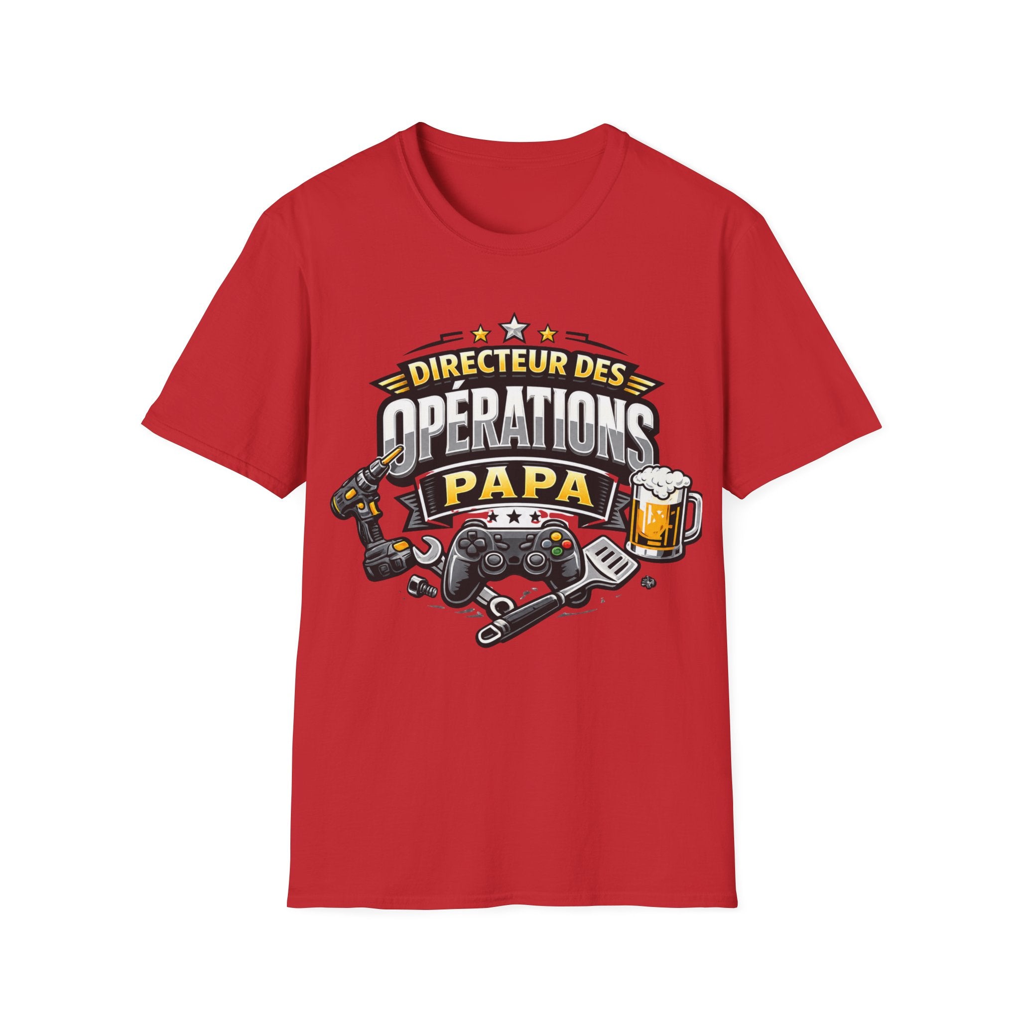 T-Shirt Papa Directeur Des Opérations
