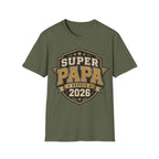 T-Shirt Super Papa Depuis 2026