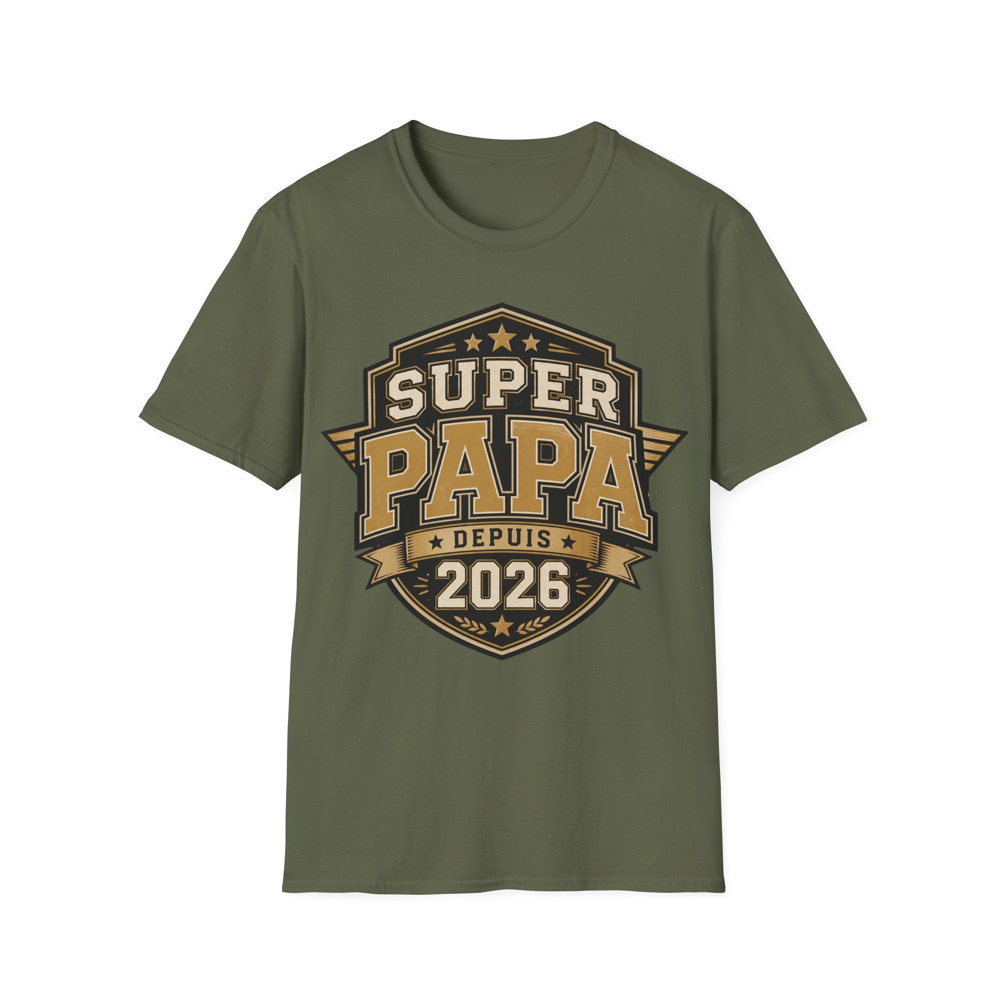 T-Shirt Super Papa Depuis 2026