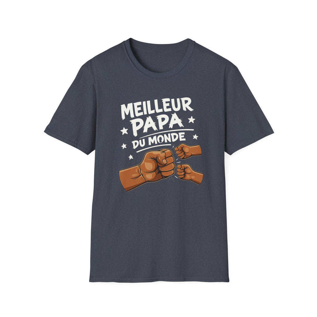 T-Shirt Meilleur Papa Du Monde