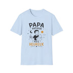 T-Shirt Papa Fatigué Mais Heureux