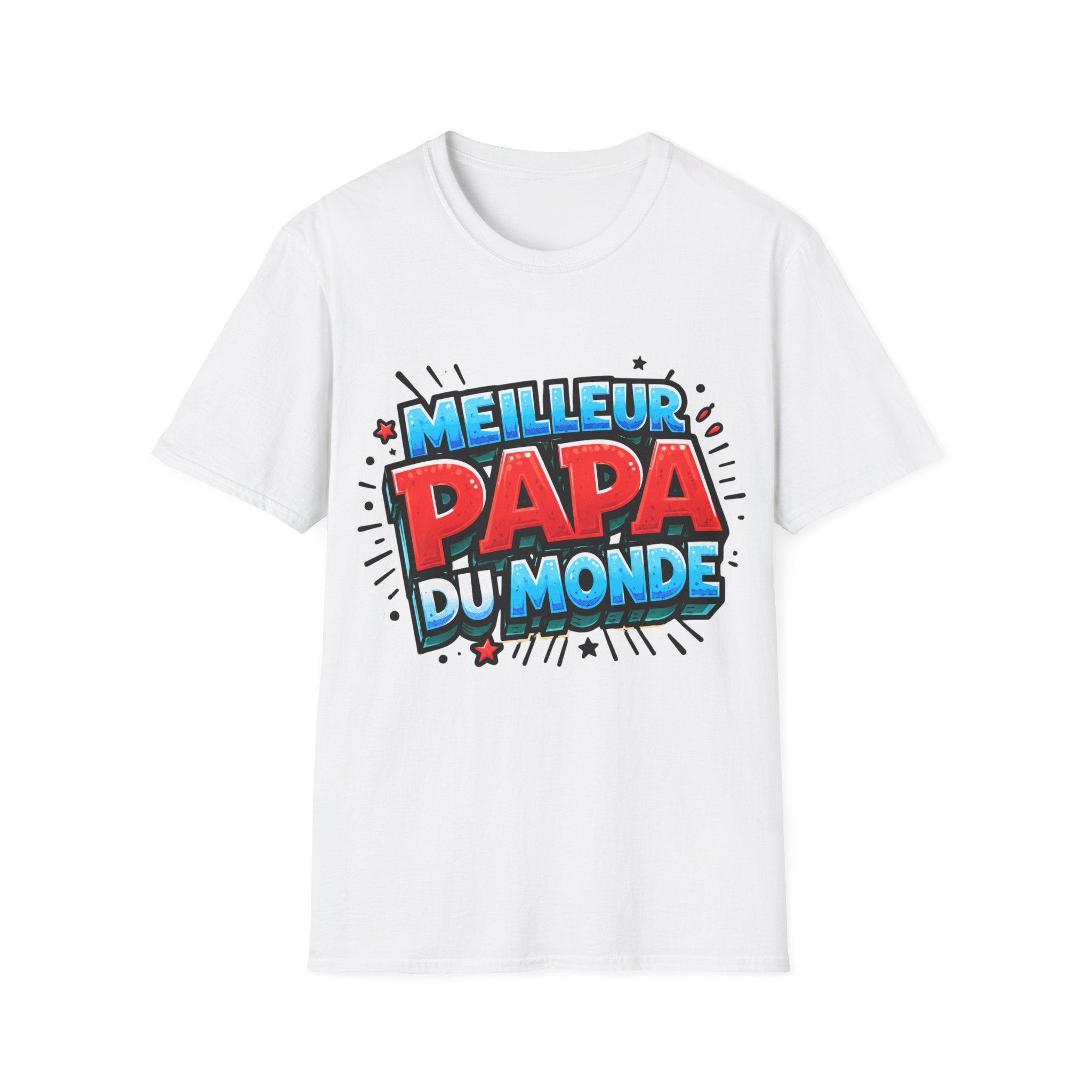 T-Shirt Meilleur Papa Du Monde