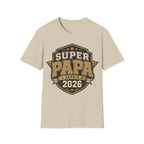 T-Shirt Super Papa Depuis 2026