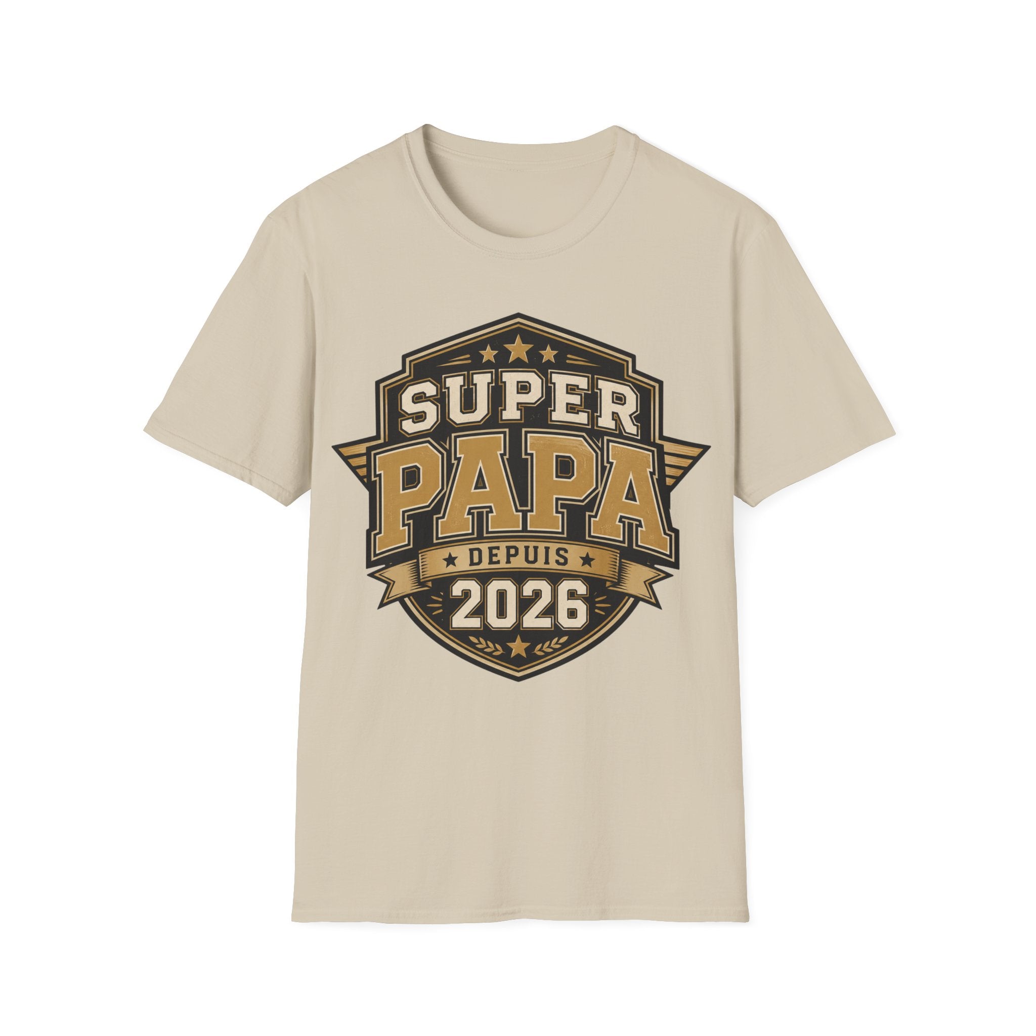 T-Shirt Super Papa Depuis 2026