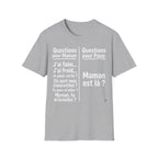 T-Shirt Comparaison Maman Papa