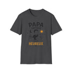 T-Shirt Papa Fatigué Mais Heureux