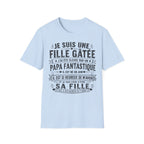 T-Shirt Papa Fantastique Né En Juin