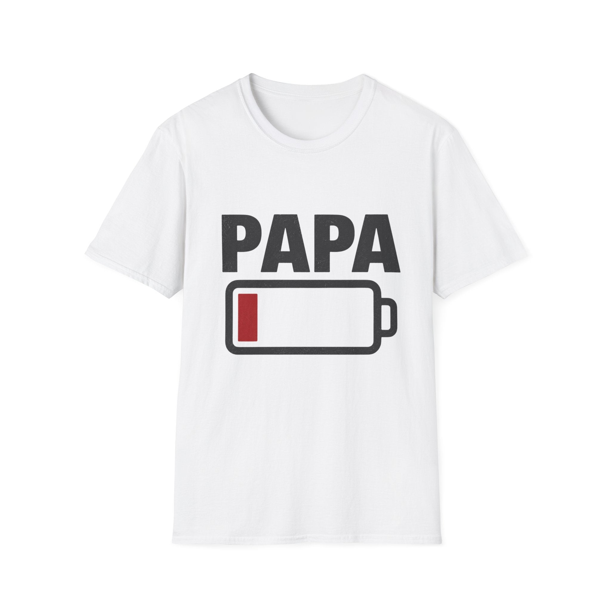 T-Shirt Papa Batterie Faible