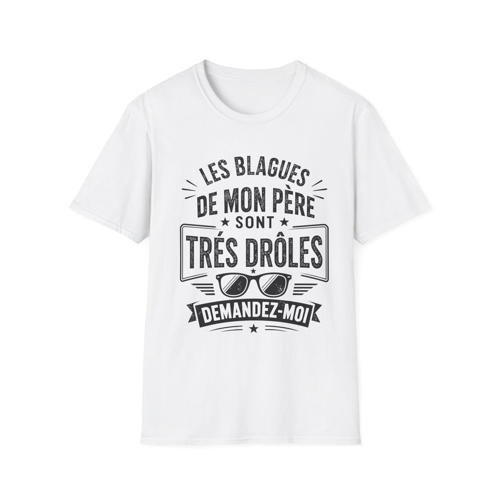 T-Shirt Les Blagues De Mon Père
