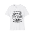 T-Shirt Les Blagues De Mon Père